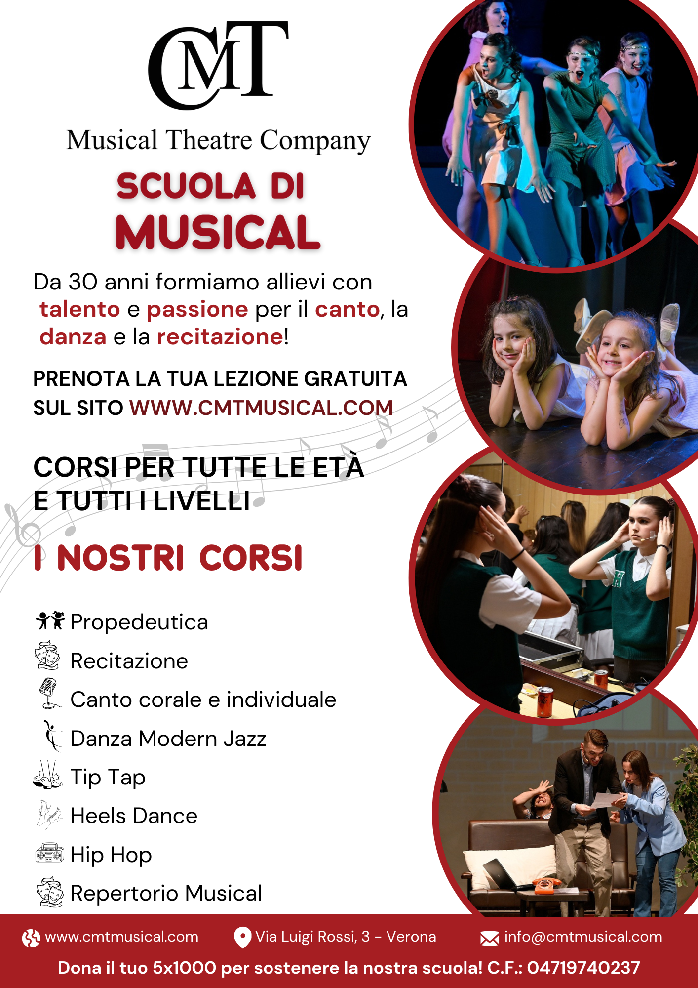 Corsi Musical bambini giovani adulti